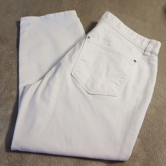 LOFT Denim - LOFT curvy crop pants